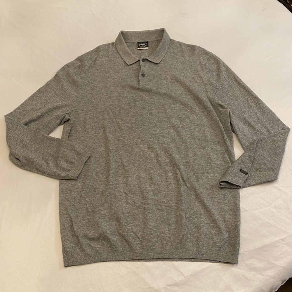 NIKE Men’s Golf Long Sleeve Merino Wool Shirt, XL